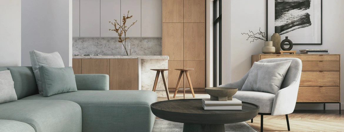 kanapa, fotel i&nbsp;stolik